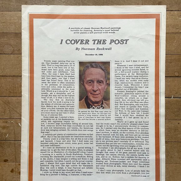 1976 July-August THE SATURDAY EVENING POST MAGAZINE - NORMAN ROCKWELL - Picture 3 of 11